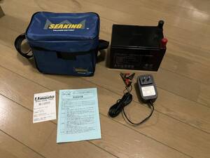 WOODMAN シーキング 電動リール用バッテリー (12V12Ah) ほぼ未使用