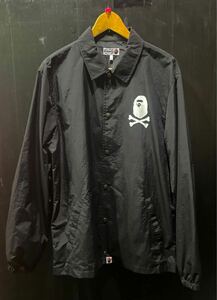 A BATHING APE アベイシング エイプ CROSSBONE COACH JACKET コーチ ジャケット 004LJH701001M