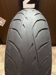 中古MCタイヤ 2022年製造 DUNLOP SPORTMAX ROADSMARTⅣ 190/50ZR17 ダンロップ スポーツマックス ロードスマート4 190 50 17 3422 K4269