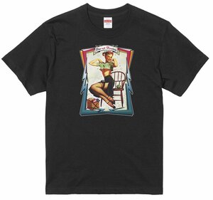 ピンナップガール Ｔシャツ 黒 50