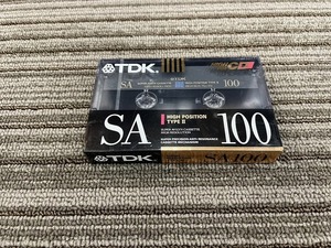 【未使用】 ティーディーケー TDK 【未使用】カセットテープ ハイポジ 100分 SA100