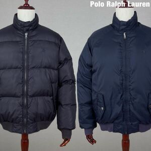 ポロ ラルフローレン 90s ビンテージ リバーシブル ダウンジャケット Polo Ralph Lauren vintage RRL polo sport