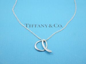 362726【1円スタート】TIFFANY&Co. ティファニー イニシャル a 925 エルサペレッティ ネックレス 1.8g 42.5m