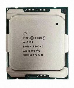 Intel Xeon W-2223 SRGSX 4C 3.6GHz 3.7/3.9GHz 8.25MB 120W LGA2066 DDR4-2666