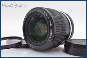 ★極上美品★ ニコン Nikon SERIES E Zoom 36-72mm F3.5 Ai-S 前後キャップ&レンズフィルター付 ニコンF用(MF) ★完動品★ 同梱可 #mj168