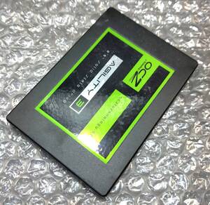 【中古パーツ】2.5 SATA SSD 1台　正常 OCZ-AGILITY3 60GB 使用時間11994H ■SSD6059