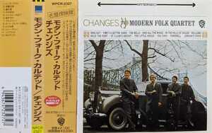 Y3-4【帯付】モダン・フォーク・カルテット / チェンジズ / WPCR2327 / 4943674232727 / The Modern Folk Quartet / Changes