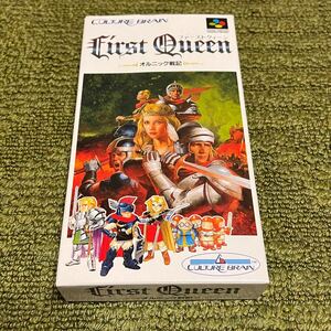 ファーストクイーン オルニック戦記 First Queen スーパーファミコン 中古品