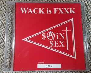 ♪SAiNT SEX【WACK is FXXK】CD♪BiSH/BiS/GANG PARADE