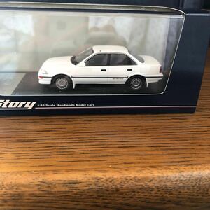 1/43 ハイ・ストーリー Toyota COROLLA Sedan GT 1987(スーパーホワイトII)