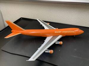 BRANIFF INTERNATIONAL　ブラニフ国際　オレンジ　N602BN　BOEING747　INFLIGHT200　飛行機　模型　フィギュア　①　　