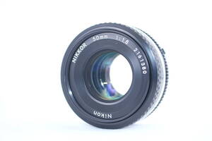 ★極美品★ニコン NIKON Ai-S NIKKOR 50mm F1.8★動作OK★#X384