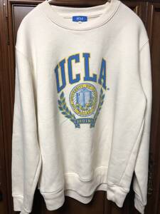 B:MING ビーミング UCLA カレッジロゴ スウェット Lサイズ◆ビームス メンズ