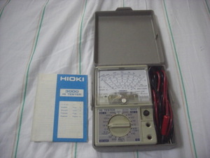 HIOKI (日置電機)　 Hi TESTER 3000 テスター 電気計測器 アナログテスター ハイテスタ中古品