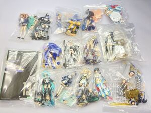 キャラプラ 完成品 まとめて エクスキューショナー 朱羅 弓兵 蒼衣 エーデルワイス ジェネ イノセント 他 /ジャンク [20-9157]