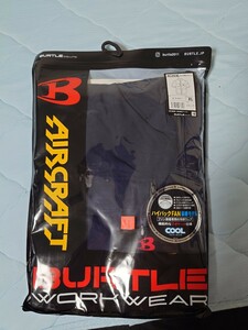 ２０２４年 BURTLE　ハイバック半袖　XL ネイビー