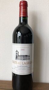 1995年　Chateau Lagrange　シャトー・ラグランジュ 赤ワイン フランス ボルドー メドック サン ジュリアン