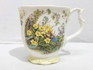 (志木)ROYAL DOULTON (ロイヤルドルトン) BRAMBLY HEDGE ブランブリーヘッジ ギフトコレクション SPRING BEAKER マグカップ 春 スプリング