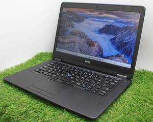 【良品☆デル】office付☆カメラ付☆ノート　14インチ☆8GB/SSD256GB/Core i7-5600U(5世代)/Win11☆DELL Latitude E7450【5429】