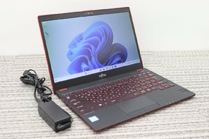 N TN2412 2【i5第7世代】FUJITSU / LIFEBOOK UH75/B1 / CPU：core i5-7200U@2.50GHz / メモリ：4G / SSD：128GB / Windows 11 Home