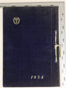 印刷物『昭和29年3月7日 第6回卒業記念 東京都立第五商業高等学校』東京都立第五商業高等学校 補足:卒業アルバム校歌校庭校舎講義スナップ