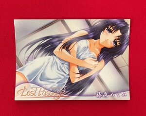 Lost Passage ロストパッセージ／藤森めぐみ LP-055 きみづか葵・蓮見江蘭 SOFTGARAGE トレーディングカード 当時モノ 希少 A11949