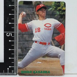 91年 カルビー プロ野球カード No.6【佐々岡 真司 投手 広島東洋カープ】平成3年 1991年 当時物 Calbeeおまけ食玩BASEBALL【中古】