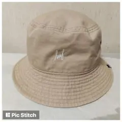 HUF ハフ SCRIPT BUCKET HAT コットンバケットハット