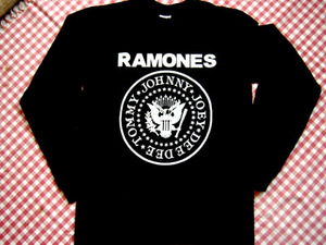 ★新品ラモ－ンズロングTシャツRAMONES★SEX PISTOLS/クラッシュ/ダムド