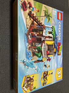 レゴ LEGO クリエイティブ 2in1 31118サーフビーチハウス　中古　現状品