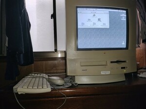 Macintosh Apple アップル　パフォーマ　5220　液晶一体型 OS CD 付きマッキントッシュ　フロッピーディスク FDD 完動品　非喫煙　非ペット