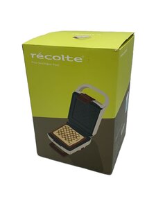 recolte◆トースター/プレスサンドメーカー/RPS-2(W)