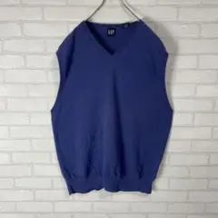 OLDGAP 90s ヴィンテージ オーバーサイズ ニットベスト 紫 スケーター