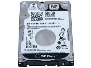 【正常動作品】 WesternDigital HDD 2.5inch WD5000LPLX 500GB 7200rpm 7mm 内蔵 ハードディスク