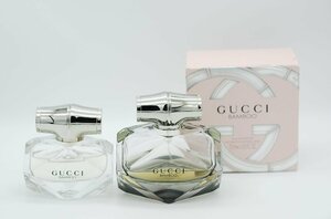 ■【YS-1】 香水 ■ グッチ GUCCI ■ バンブー オードトワレ 30ml オードパルファム 75ml ■ 2個セットまとめ 【同梱可能商品】■C