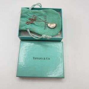 U11 TIFFANY Co ティファニー ネックレス アクセサリー ペンダント 刻印 925 シルバー ビーン