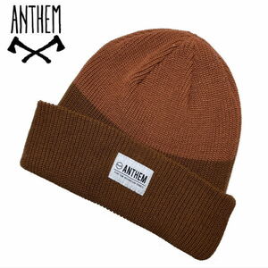 ◇22 ANTHEM PIVOT BEANIE カラー:CARAMEL ビーニー ニット帽 キャップ スノーボード スノボ スキー