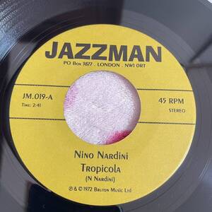 【JAZZMAN】【希少】【7inch】即決◆中古【NINO NARDINI / TROPICOLA / ANTHONY KING / FILIGREE FUNK】7インチ EP■JM019 funk soul koco