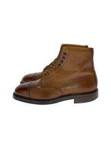 CROCKETT&JONES◆レースアップブーツ/UK6.5/BRW/レザー/8637