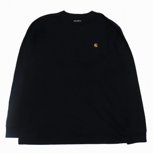 カーハート carhartt L/S CHASE T-SHIRT Tシャツ 長袖 ロングスリーブ クルーネック カットソー M 黒 I026392/7 メンズ