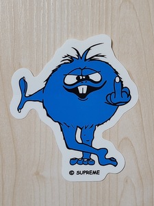 Supreme 23FW Sticker Camacho Blue シュプリーム シュプ ステッカー カマチョ 青 正規品 新品未使用 画像転載禁止 未使用