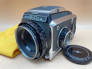 L180〔ジャンク品〕Zenza BRONICA ゼンザブロニカ　中判カメラ　NIKKOR-P 1:2.8 f=75mm