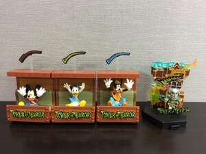 ◇ディズニー タワーオブテラー フィギュア 4点 ミッキー ドナルド グーフィー シリキウトゥンドゥ 1X6 【60】