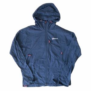 berghaus バーグハウス マウンテンパーカー L チャコール イギリス ウィンドブレーカー アウトドア 