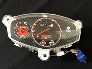 アドレスv125.140kmメーターCF46.海外スケール. 新品未使用品 スズキ純正 addres v125