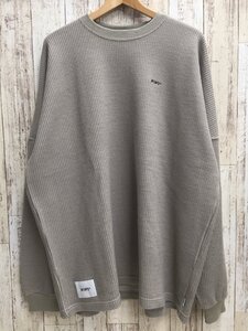 128AH WTAPS 21AW WAFFLE LS PEAC 212ATDT-CSM30 ダブルタップス【中古】