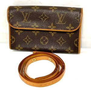 LOUIS VUITTON ルイヴィトン ポシェット ポーチ フロランティーヌ モノグラム FL0032 現状品 o4