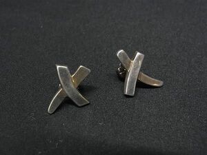 1円 TIFFANY＆Co ティファニー パロマピカソ グラフィティキス SV925 ピアス アクセサリー レディース シルバー系 AW8979