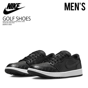 ▲新品▲NIKE ナイキ AIR JORDAN 1 LOW G エアジョーダン1 ロー■26.5cm■スパイクレス ゴルフシューズ■ブラック■DD9315