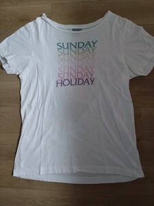 nonnative(ノンネイティブ)のSUNDAY HOLIDAY Tシャツ カラー:ホワイト系 表示サイズ:3 表示素材：COTTON100％ Maid in JPN